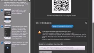 13  عمل Test للبرنامج على الموبيل أو التابلت الفعلي عن طريق إستخدام برنامج intel App Preview بطريقة screenshot 5