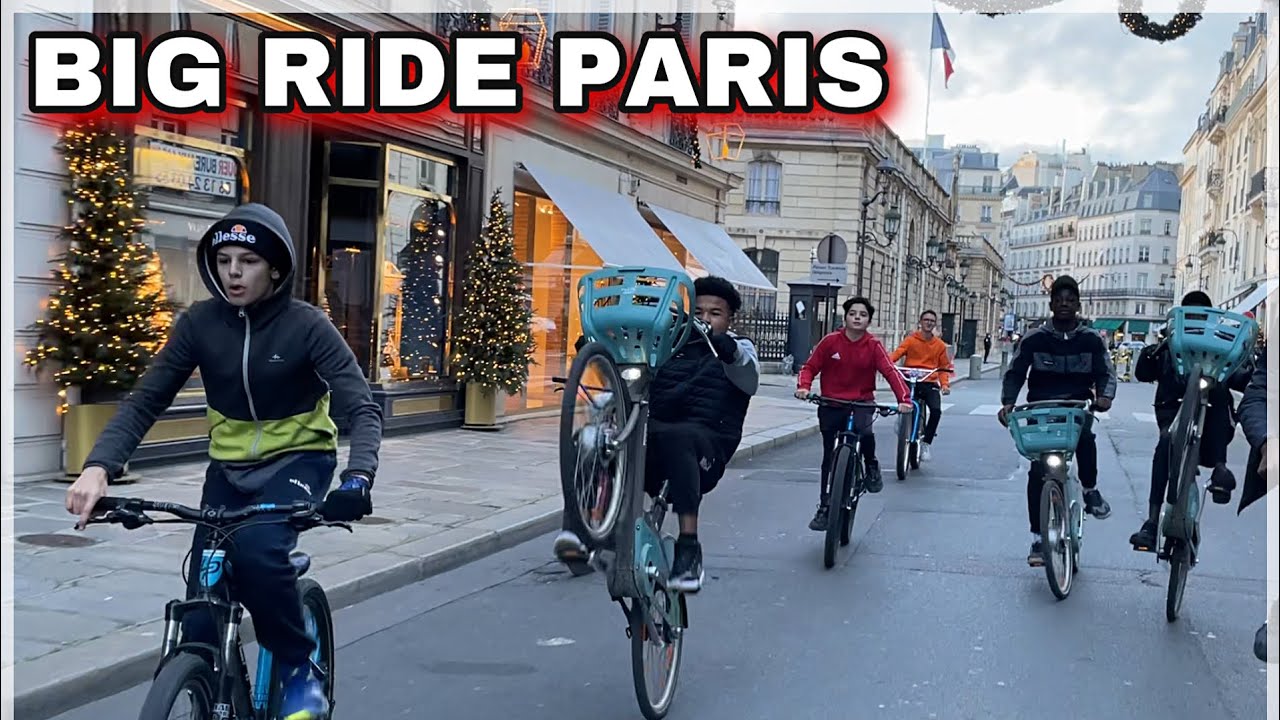 BIG RIDE PARIS ! *WHEELIE* en pleine ville