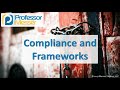 Compliance and Frameworks - CompTIA Security+ SY0-501 - 3.1