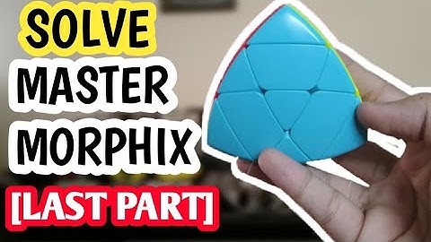 How to solve Mastermorphix cube in hindi (PART-4)|How to solve last layer of Mastermorphix cube