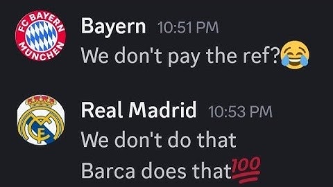 Champions League Group Chat BANTER!!!