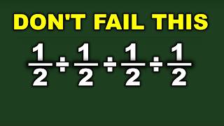 Fraction Division Fast Easy Math - 90% Get This Wrong