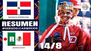 HIGHLIGHTS: Dominican Republic 🇩🇴 vs. Mexico Red 🇲🇽 | 2026 Kids Caribbean Series | August 14 K.O