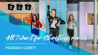 All I want for Christmas (remix) - Mariah Carey - Christmas Dance Choreography - Baile Navidad