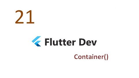 what is container widget in flutter in hindi/urdu
