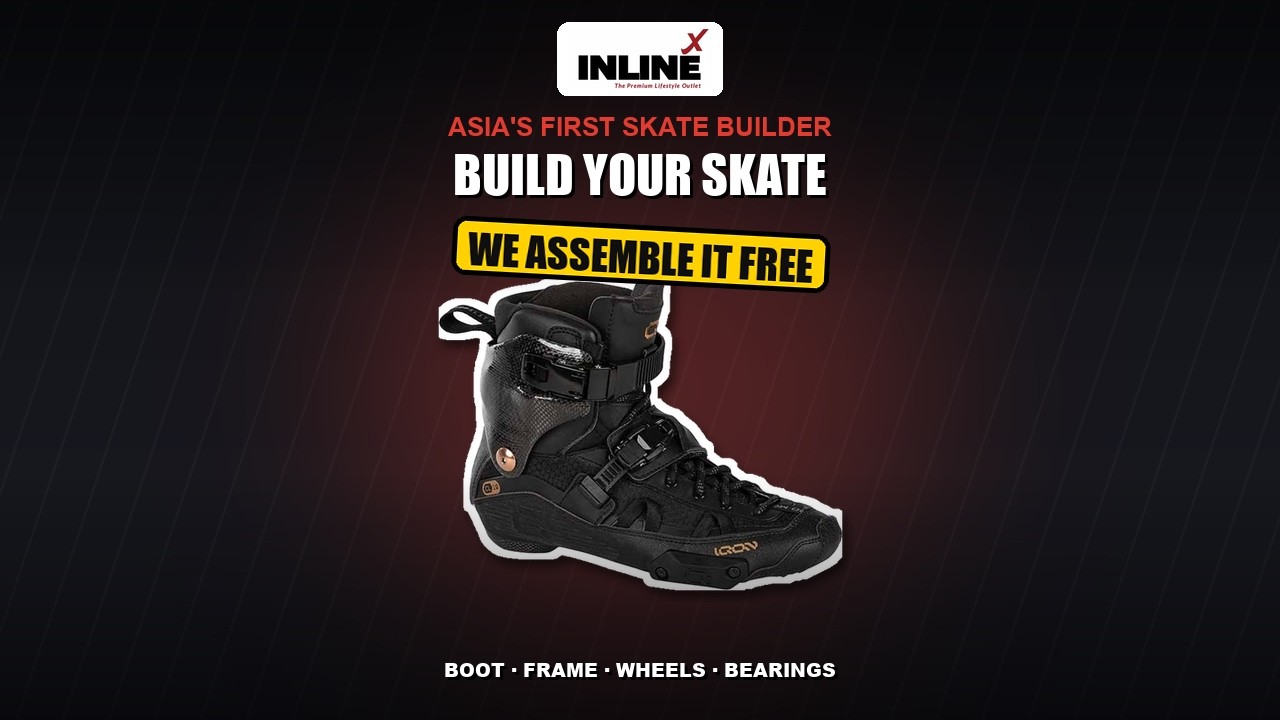 Build Your OWN Inline Skate in 4 Steps Asia's First Skate…