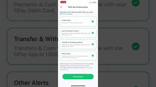 How to Enable or Disable SMS Alert Notification on Opay App (Stop Alert Charges 2025)