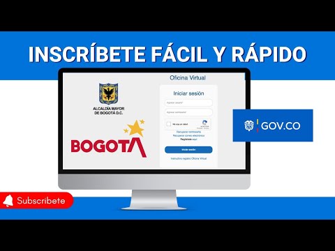 Como inscribirse en la oficina virtual de hacienda Bogota - paga impuestos Vehículos