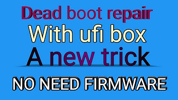 DeadBoot Repair without Firmware l latest dead boot repair tricks | oppo, Vivo , Redmi , Dead boot