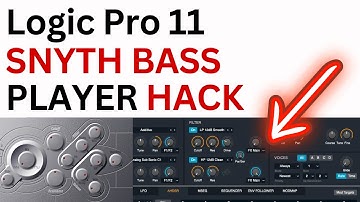 Logic Pro 11 - BASS SNYTH SESSION PLAYER? Hacks Tips