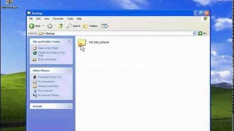 FreeAgent Desktop 1.5 Backup: Where Backups are Located Through Windows XP