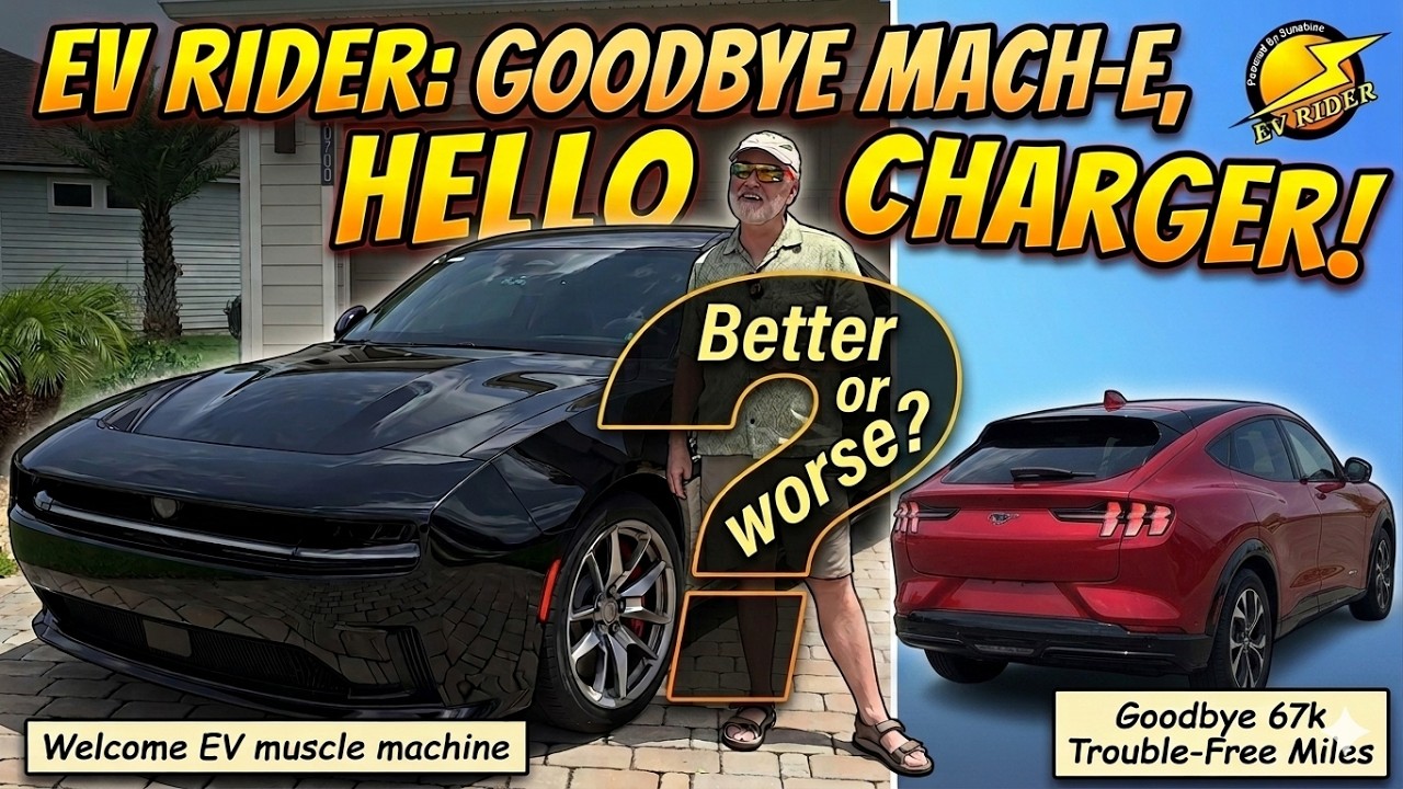 EV Swap: Mustang Mach-E To Charger Daytona