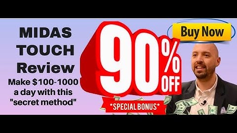 Midas Touch review 😂  Reviewing my own Product (kinda) 😂 (Exclusive Midas Touch bonus)