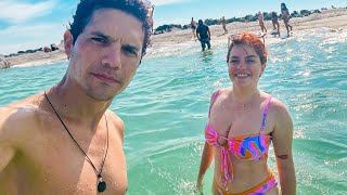 Una cubana me llevó para la playa en Miami
