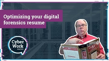 Optimizing your digital forensics profile while job searching | Cyber Work Hacks