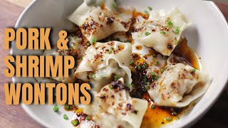 Andrew Zimmern Cooks: Pork & Shrimp Wontons