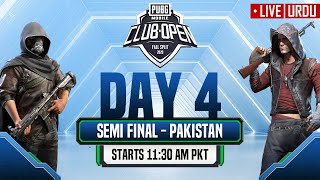 [Urdu] PMCO Pakistan Semi - Finals Day 4 | Fall Split | PUBG MOBILE CLUB OPEN 2020