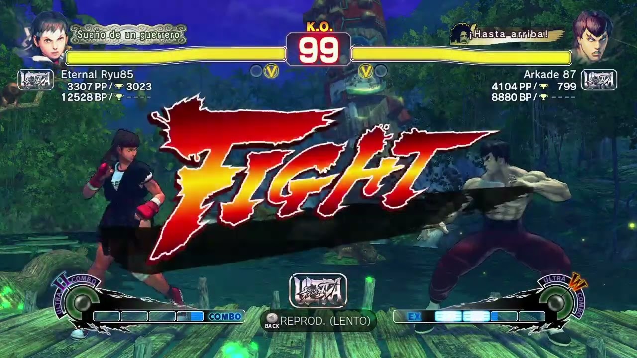 Eternal Ryu85 [sakura] vs Arkade87 [fei long]