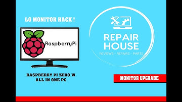 LG MONITOR HACK - MAKE YOUR MONITOR ALL IN ONE PC WITH RASPBERRY PI