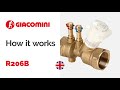 R206B | Static balancing valve ▶️ How it works 🇬🇧 GIACOMINI