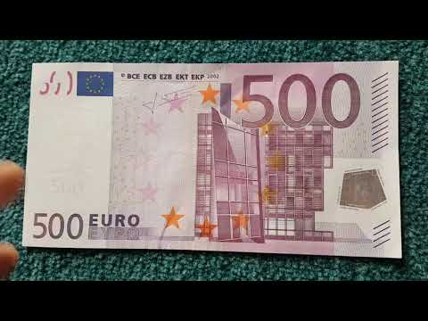Video: Legal ba ang isang punit na euro note?