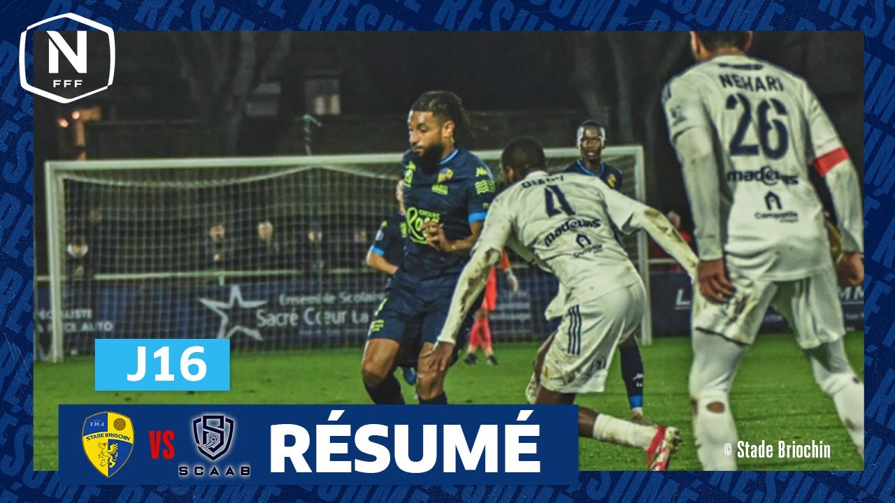 J16 I Stade Briochin - SC Aubagne Air Bel (1-3) I National FFF 2025-2026