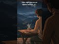Late night jazz on an alpine terrace 🌙🏔️ #Shorts #lofi #jazzlofi #chillmusic #studymusic #jazz