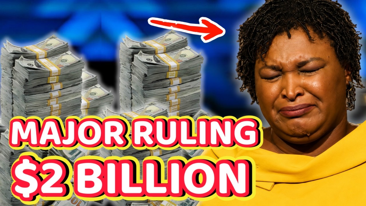 I never thought I'd see the day when someone could lose hundreds of millions in taxpayer money and still come out smiling. The court just ruled that Stacey Abrams and her group are likely to get...