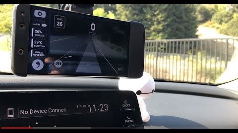 OPENPILOT : 4K Alternative Mount Location with Driver Monitoring Enabled - 100% Driver Attention