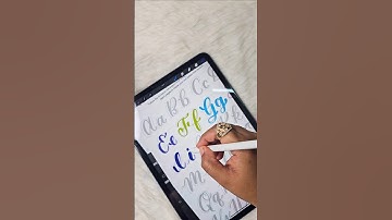 Calligraphy #shortsvideo #calligraphy #art #shortvideo #procreate #shorts #short #shorts