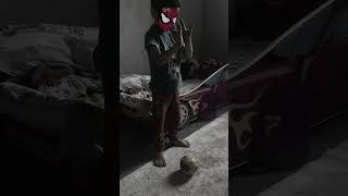 Spider-man tire au but #enfants #spiderman #viral