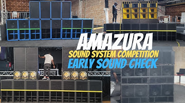 4 SOUND SYSTEMS SET UP IN AMAZURA NYC