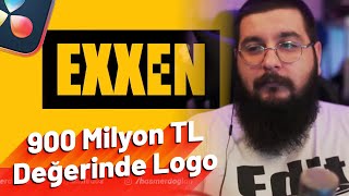 Davinci Resolveda Exxen Logosu Yaptık Merdo Ile Klipler