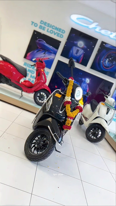 The all New Chetak 3502 EV. #chetak #chetakelectric #chetakscooter #bajajauto #chetak #viralvideo