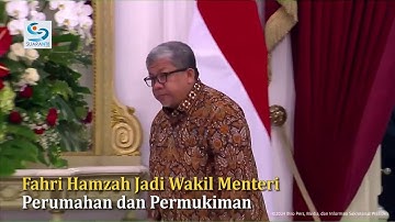 Fahri Hamzah Jadi Wakil Menteri Perumahan dan Kawasan Permukiman Kabinet Merah Putih