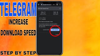 ✅ How To Increase Telegram Download Speed 🔴 screenshot 4