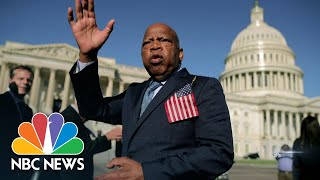 Americans Pay Tribute To Civil Rights Leader Rep. John Lewis | NBC Nightly News