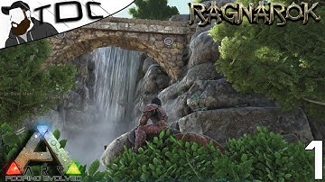 RAGNAROK ARK: SURVIVAL EVOLVED | CAVE BASE & EXPLORING! | Ep 1 (ARK RAGNAROK GAMEPLAY)