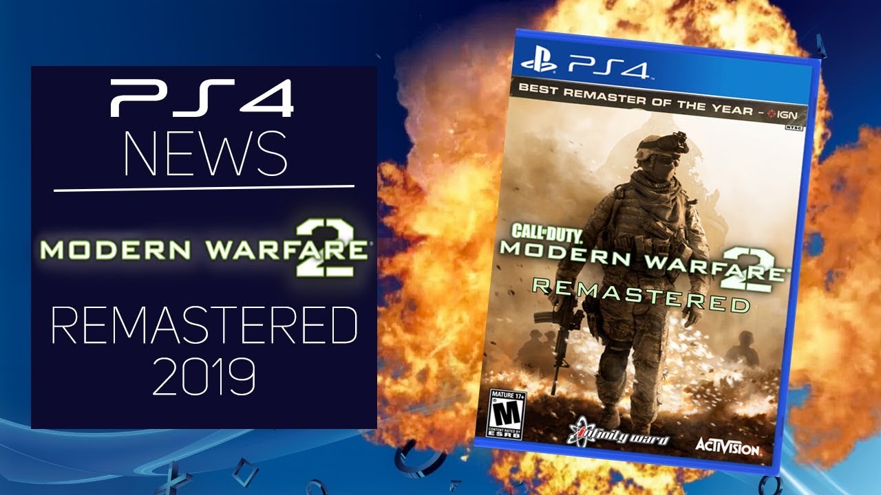 PS4 News: MODERN 2 REMASTERED PLAYSTATION - YouTube