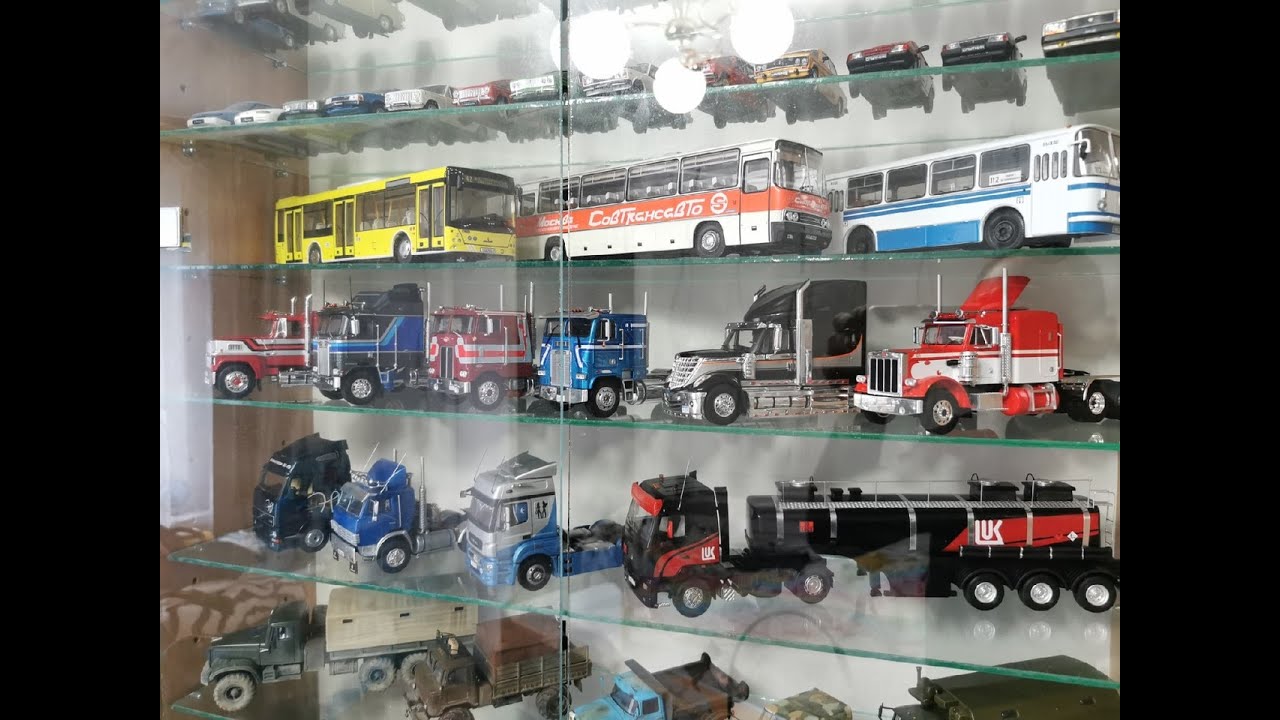 Моя коллекция авто 1/43 масштаба 1/24 и 1/18 собирал 12 лет