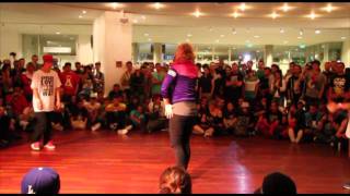 We Bgirlz 2 on 2 Battle Semi Final 1 [IBE 2011]