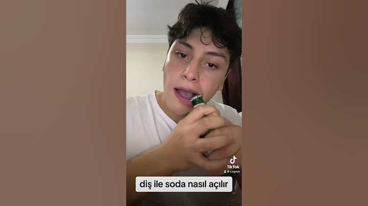 diş ile soda nasıl açılır
