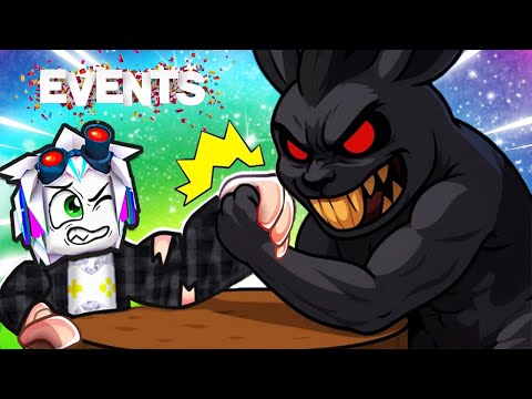 ПАСХАЛЬНЫЙ ИВЕНТ! ЭТОГО ЗАЙЦА БОССА НЕВОЗМОЖНО ПОБЕДИТЬ БОССА В ROBLOX Arm Wrestle Simulator