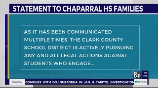 Juvenile arrested for bringing gun to Chaparral High School