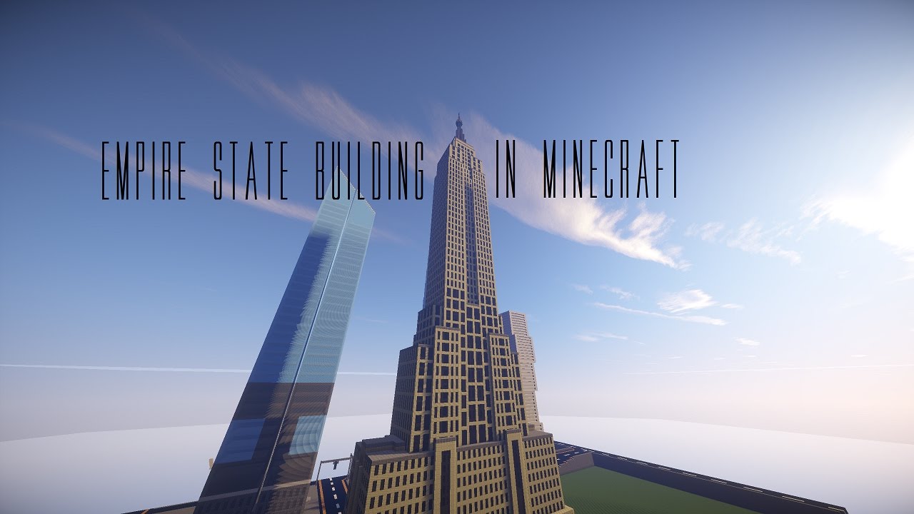 Emire State Building Schematic Minecraft