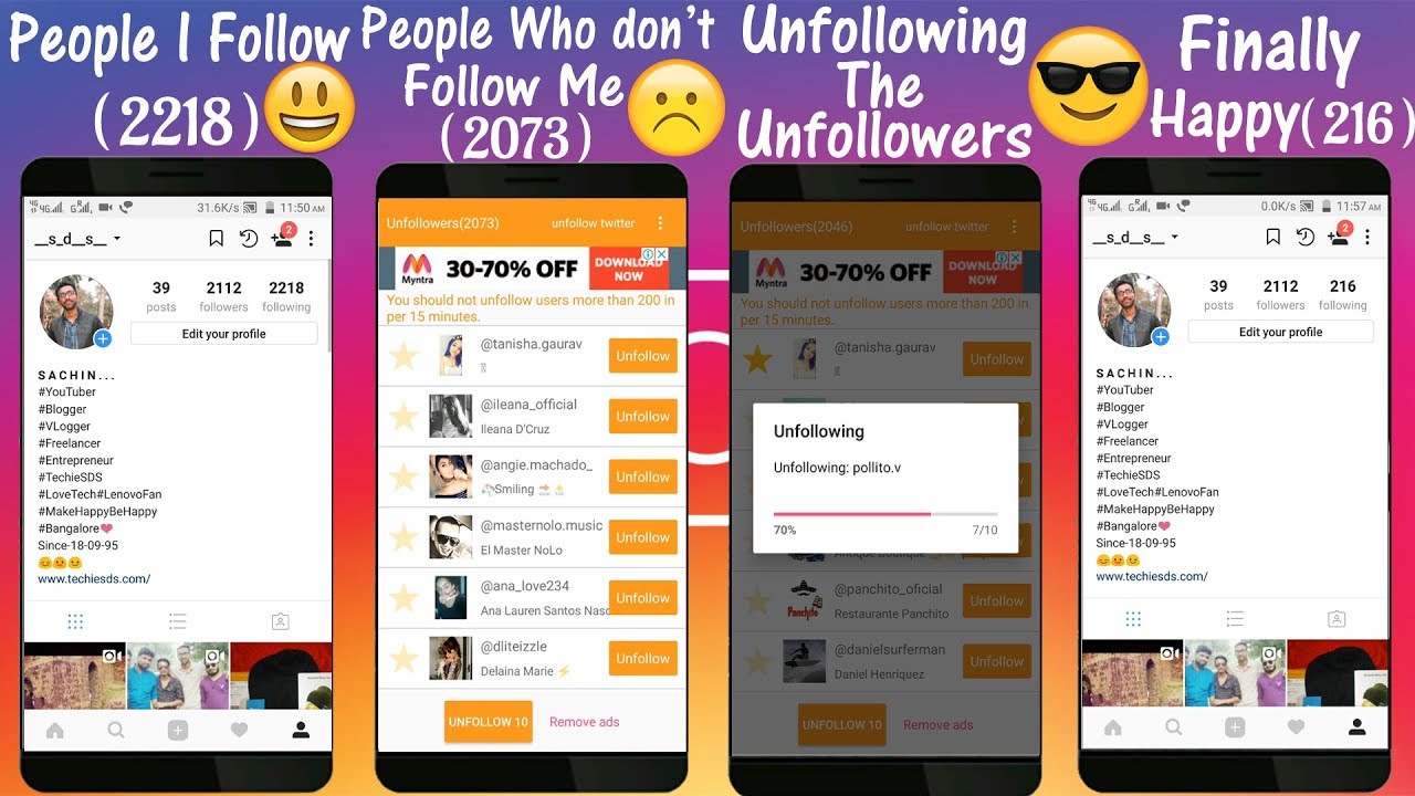 how to unfollow people who don t follow you back on instagram unfollow multiple people at once fast - instagram accounts that follow you back