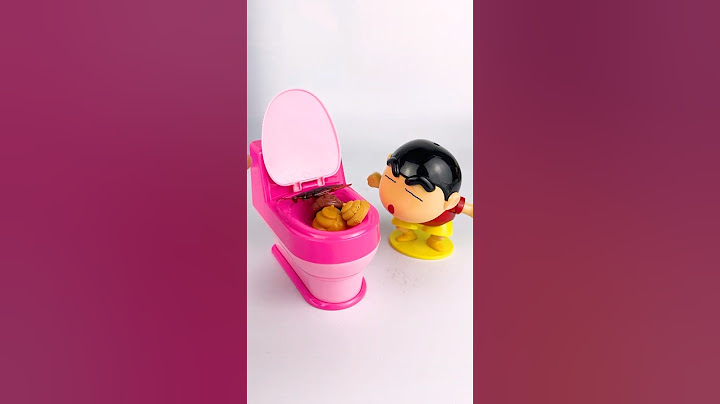 Satisfying with Unboxing Toilet & Shin-chan Toys ASMR Video #shinchan