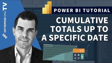 Cumulative Totals Only Up To Specific Dates - DAX Tutorial For Power BI