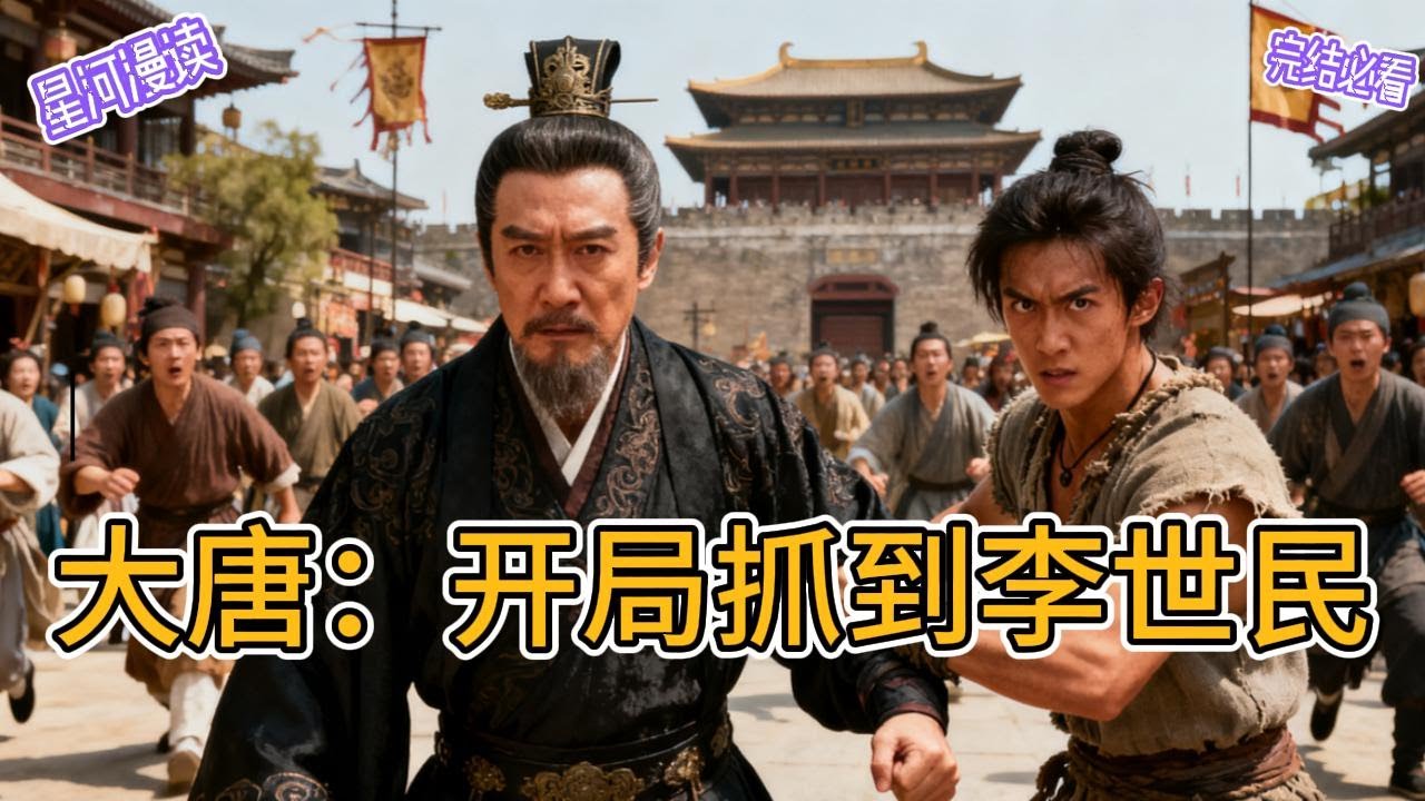 【大唐】李昊正在美滋滋的吃火锅，牛肉的旁边两位小丫头，肤白胜雪，貌美如花，乃是李昊的侍女！唉，又是可怜的流民！给他们每人十个干粮，放了吧...#動漫 #热血 #大唐 #爽文 #一口气看完 #有声书