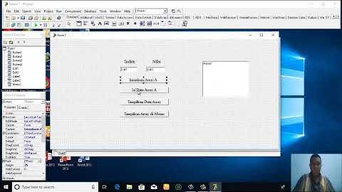 Tutorial Perulangan Index Array Menggunakan Delphi 7